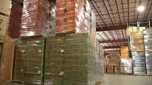 Millions of dollars of unsold Girl Scouts cookies stacked up in metro Atlanta warehouse