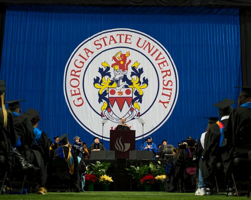Georgia State University !00th Commencement at the Georgia Dome. Photo Credit: Meg Buscema/ Georgia State University