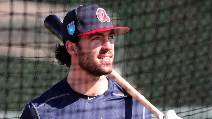 Plenty of attention will again be focused on Dansby Swanson, only this time it’ll be to see whether the Braves shorstop can bounce back from a disappointing rookie season and remain a big part of the team’s future plans  (Curtis Compton/ccompton@ajc.com)