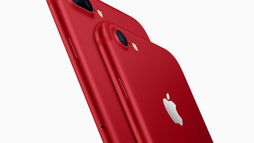 Apple has announced it will be selling a new Apple iPhone with a red case in honor of its 10-year partnership with (RED), a group that raises money to fight AIDS in sub-Saharan Africa. (Courtesy of Apple)
