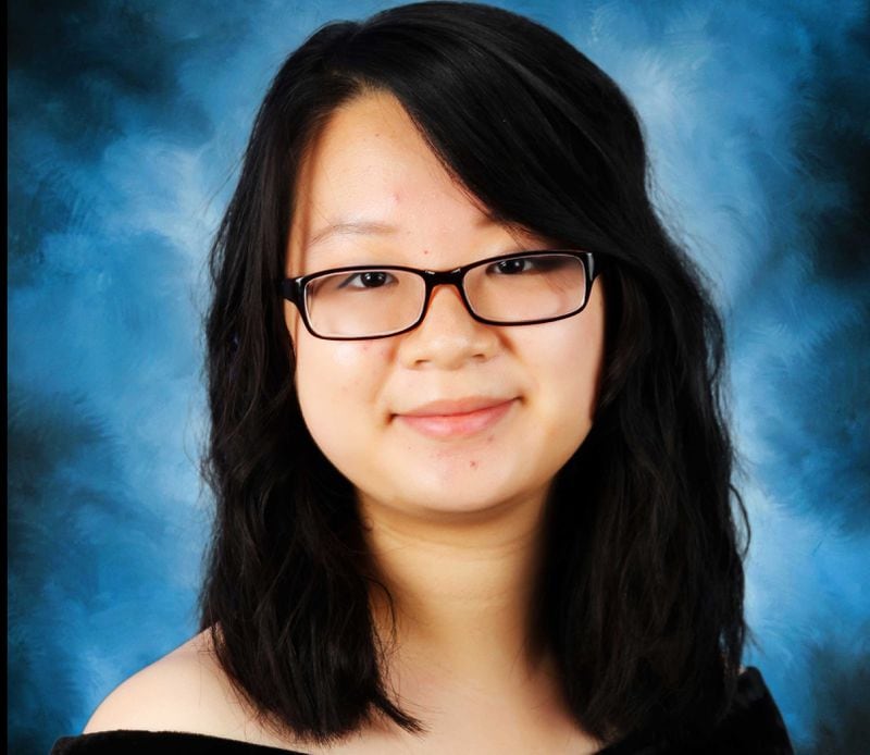 Alice Peng is the 2017 valedictorian of Gwinnett County's Norcross High School. PHOTO CONTRIBUTED