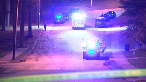 Police investigated a fatal shooting at Washington Park on Saturday night.