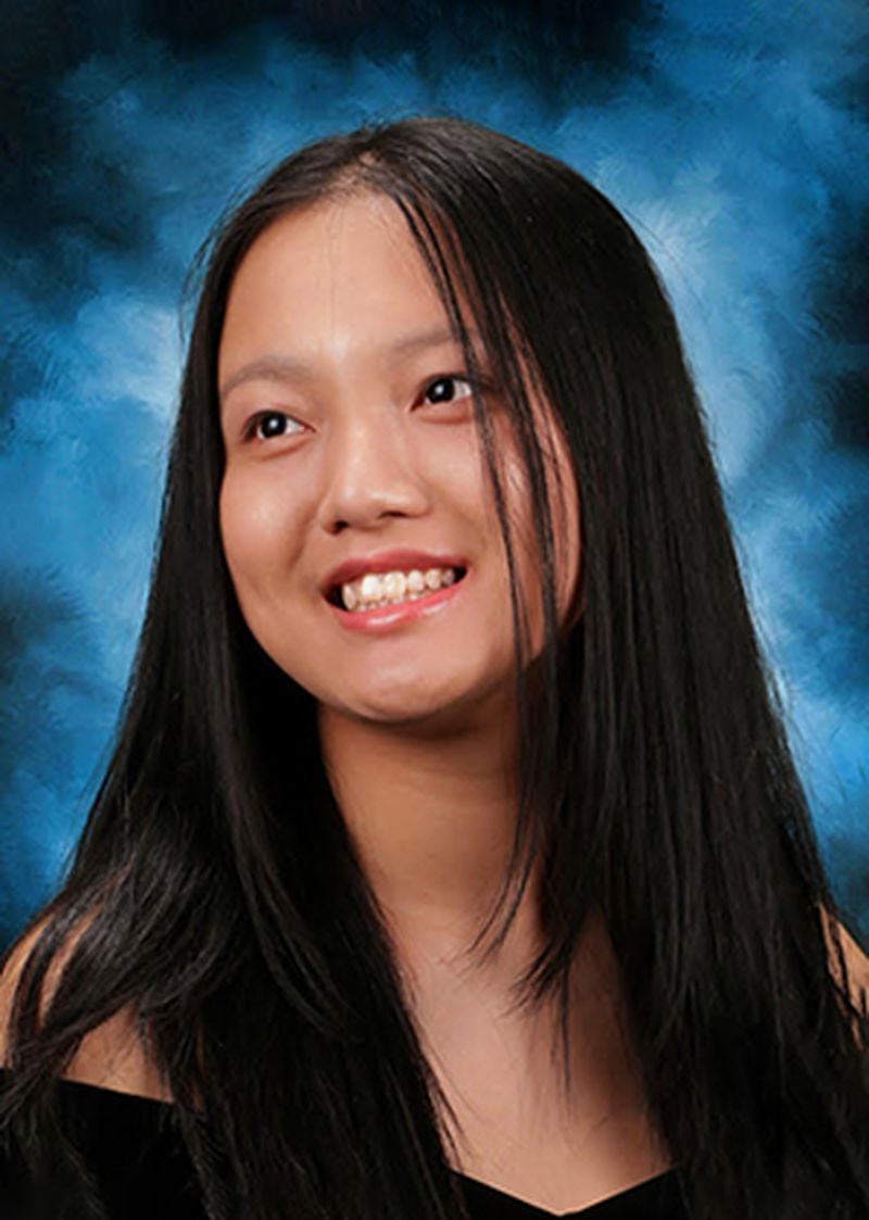 Jessica Duong, valedictorian at Shiloh HIgh School in Gwinnett County. Contributed.