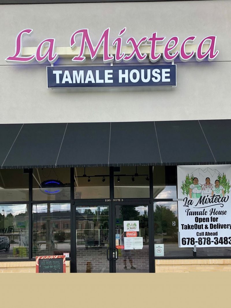 La Mixteca Tamale House is connected to a BP gas station at the corner of Old Peachtree Road and Satellite Boulevard in Suwanee. CONTRIBUTED BY WENDELL BROCK