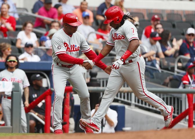 Photos: The Freeze, Phillies prevail in Braves’ final home game