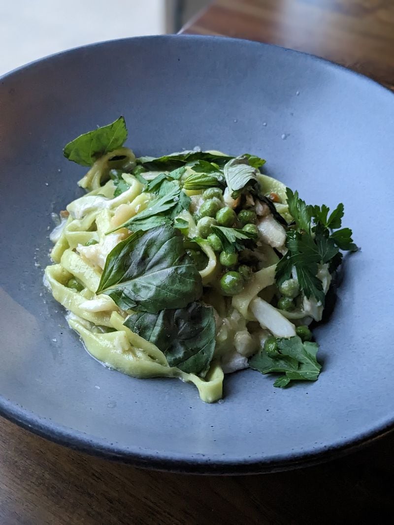 Alici touts itself as an oyster bar, but its house-made pasta, such as scialatelli, is expertly prepared. Courtesy of Paula Pontes 