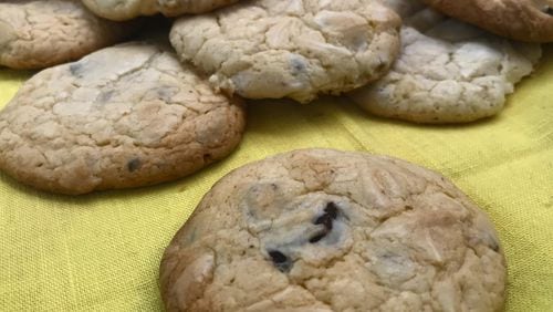 With Chocolate Chip-Walnut Cake Mix Cookies, being stuck at home feels a whole lot better. LIGAYA FIGUERAS / LIGAYA.FIGUERAS@AJC.COM