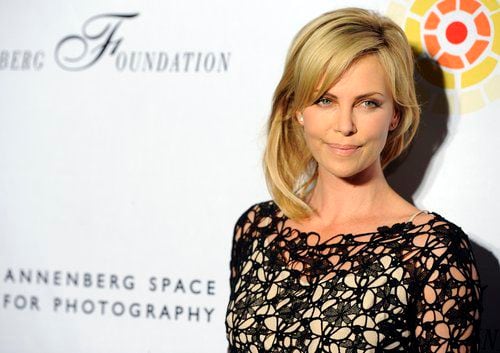 Charlize Theron hosts charity event for Africa