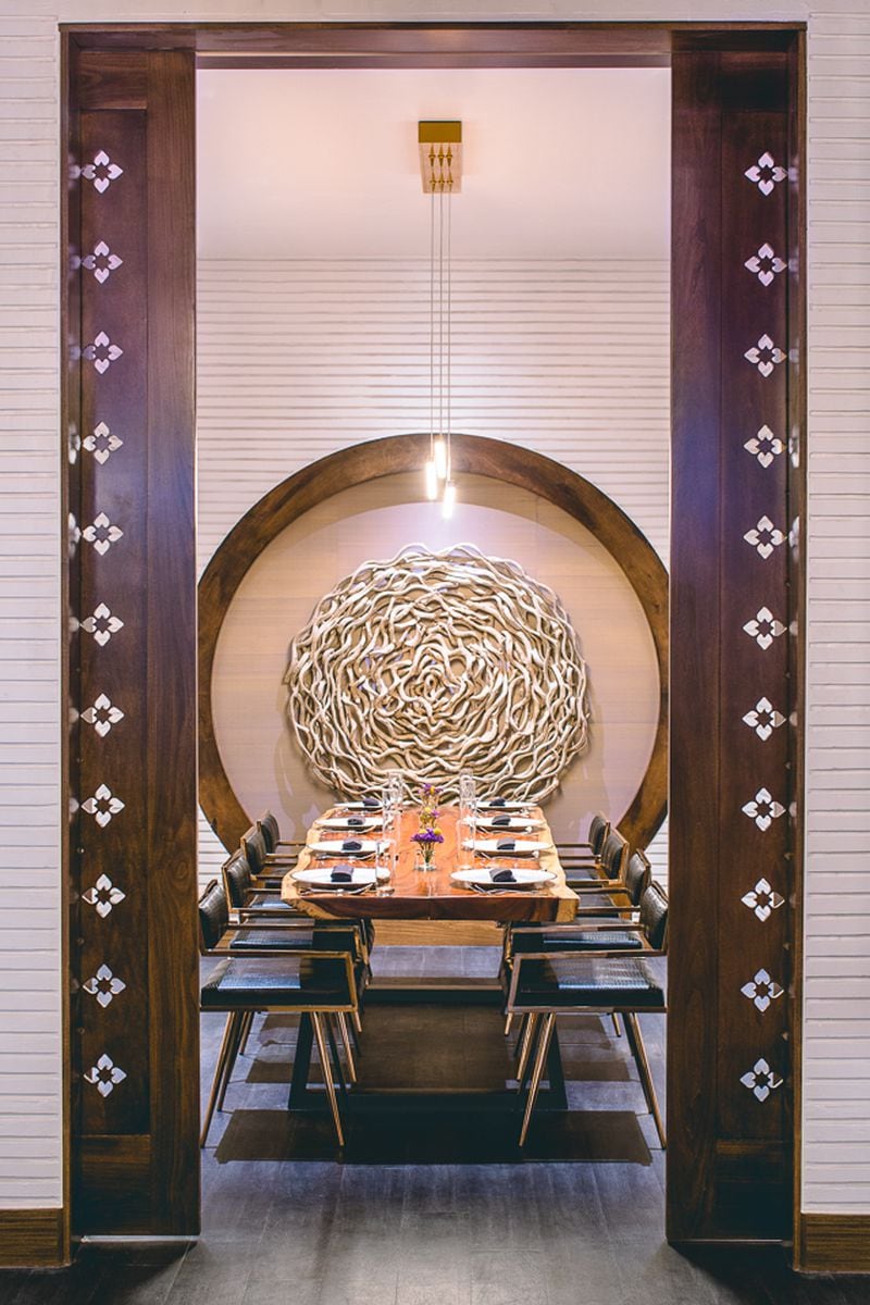  The chef's table at Chai Yo / Photo by Erik Meadows Photography