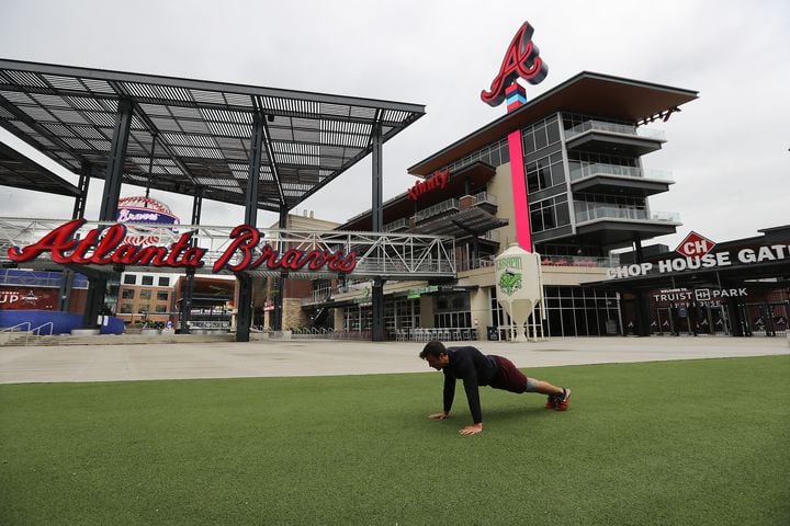 Photos: The Braves’ Truist Park without baseball