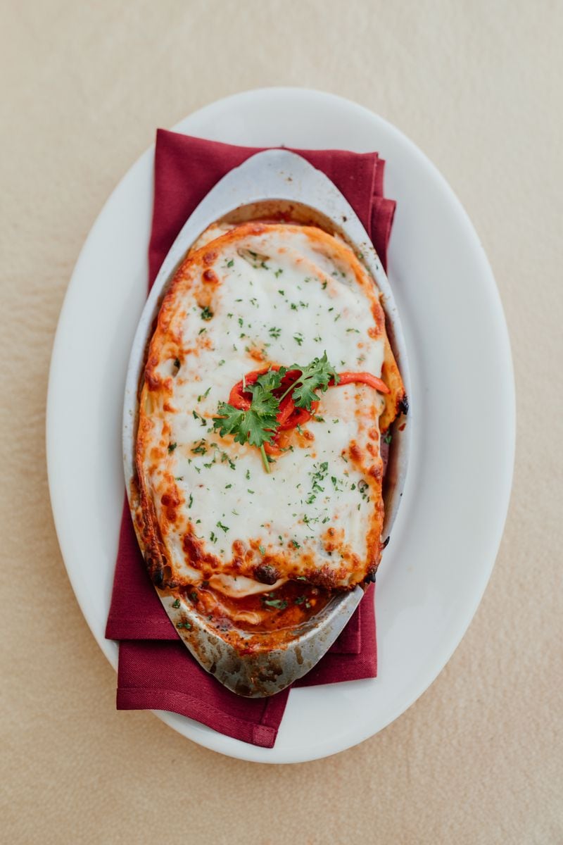 Lasagna is one of the old-school offerings at Casa Nuova, and it easily is the bestseller. Courtesy of Casa Nuova