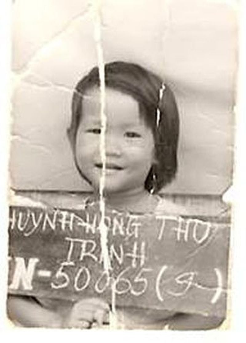 In a January Facebook post, Trinh Huynh shared the earliest photo she had of herself, taken in 1979. “There were no family photos, no baby scrapbooks. I was born after the Vietnam War. ... This is my refugee processing photo,” she wrote.