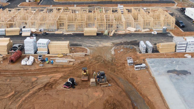 Construction jobs have been growing quickly in metro Atlanta. Postings for construction jobs grew by 70% between 2014 and 2018. (Hyosub Shin / Hyosub.Shin@ajc.com)