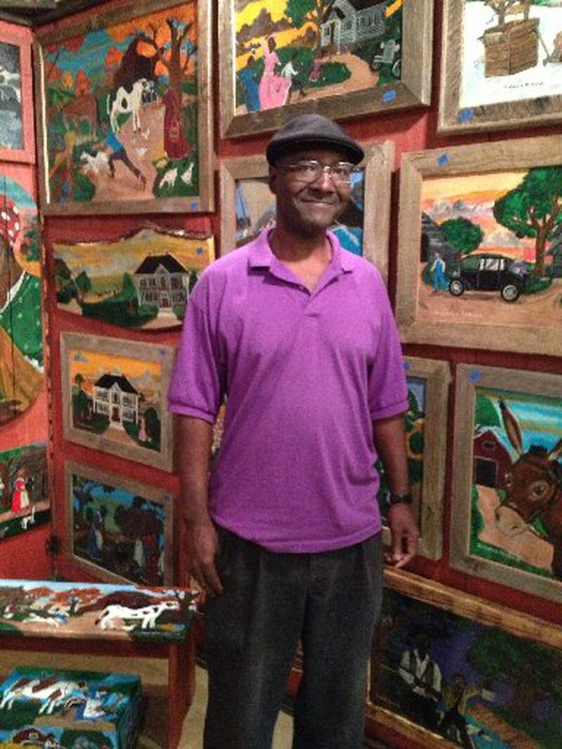 Madison County memory painter Richard E. Roebuck will be among the artists participating in the Folk to Fine Arts Festival &amp; Expo, March 6-8 in Commerce. CONTRIBUTED BY STAN "POTTERYMAN" CLARK