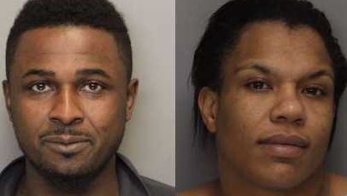 Gerald Florence, and Maenita Thomas (Credit: Cobb County Sheriff’s Office)
