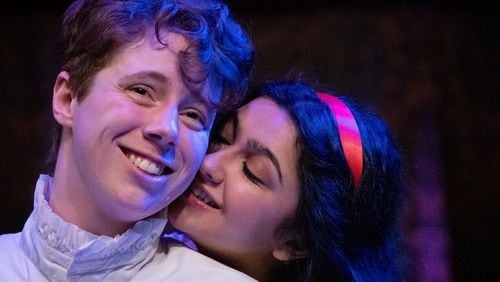 The iconic young lovers in Atlanta Shakespeare Company production of "Romeo and Juliet" are memorably played by Tommy Sullivan-Lovett and Golbanoo Setayesh. It continues at Shakespeare Tavern Playhouse through March 3.