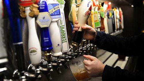 Two more hours of alcohol service may be approved by the Cobb County commissioners during their 7 p.m. Jan. 22 meeting for midnight to 2 a.m. Feb. 4 after the Super Bowl, following a second public hearing. AJC file photo