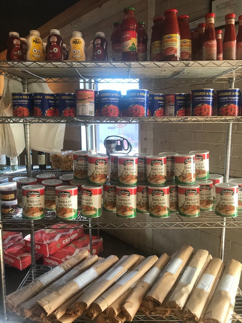 Canned goods and other grocery items for sale at Little Italy. CONTRIBUTED BY LIGAYA FIGUERAS