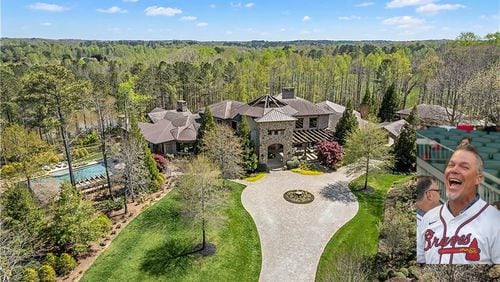 Chipper Jones, the former Atlanta Braves player and Baseball Hall of Famer, has placed his Canton home up for $15 million.