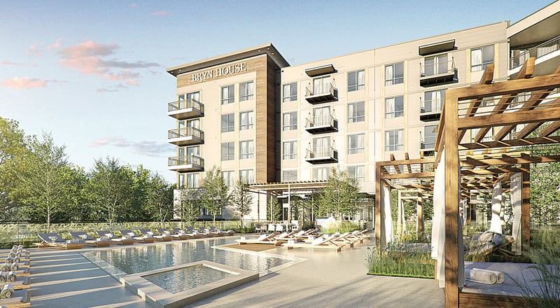 Bryn House, a mixed-use luxury apartment community, is coming to North Druid Hills. (Courtesy of the Allen Morris Company)