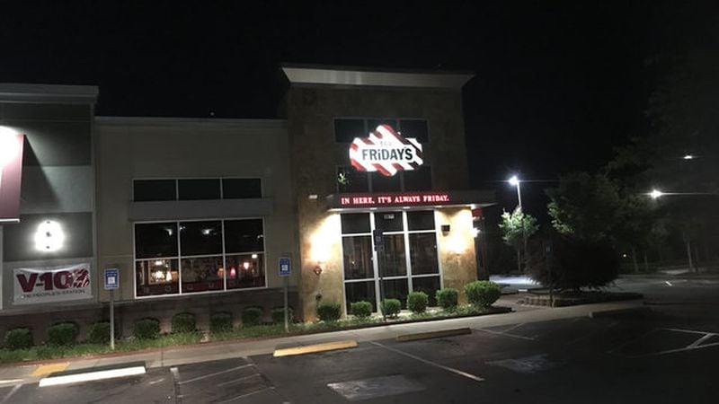 Several cars parked at TGI Friday recently were vandalized.