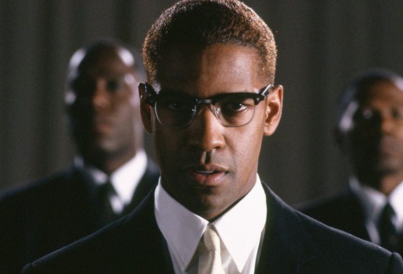 Actor Denzel Washington starred in the Spike Lee film “Malcolm X.” CONTRIBUTED BY WARNER BROS.