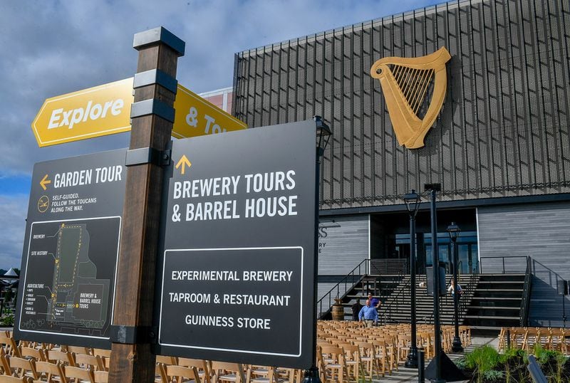 Guinness Open Gate Brewery and Barrel House, the first U.S. location in more than 60 years, recently opened near Baltimore. Contributed by Getty Images for Guinness