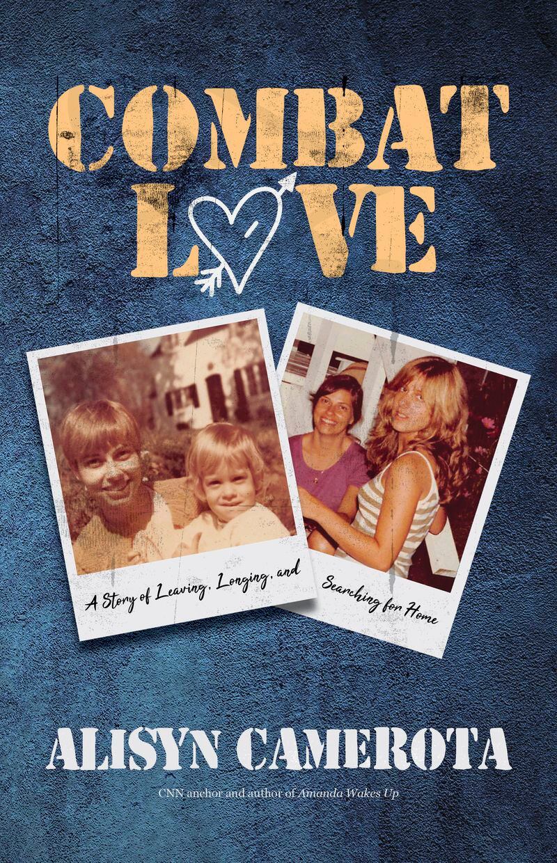 This cover image released by Rare Bird Books shows "Combat Love: A Story of Leaving, Longing, and Searching for Home" by Alisyn Camerota. (Rare Bird Books via AP)