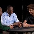 Dominique Wilkins (center) and his son Jacob join Monica Pearson in this week's episode of "The Monica Pearson Show."