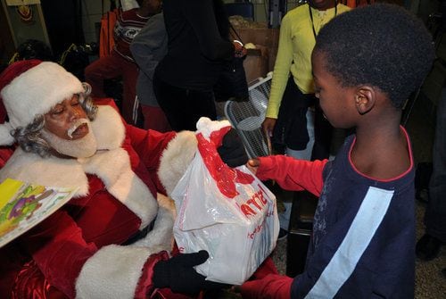 Atlanta Fire and Rescue hosts Christmas party