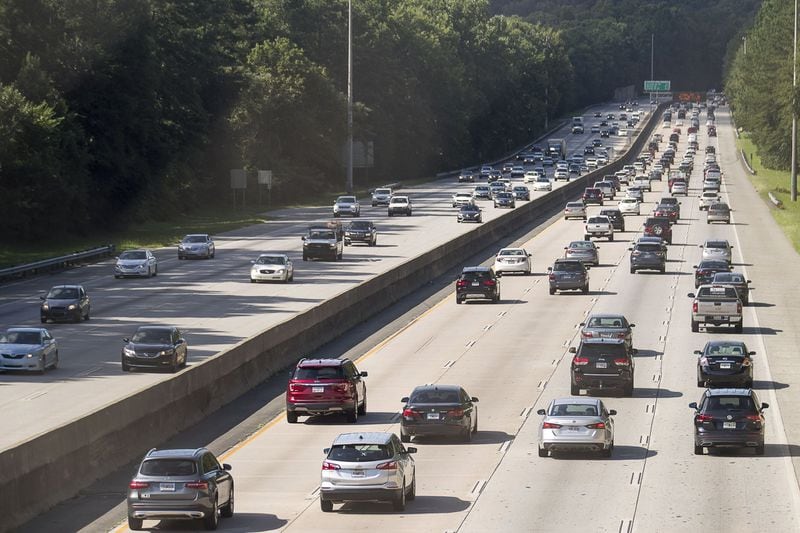 Cities along Ga. 400 have had mixed success in requesting changes to the plan for new toll lanes on Georgia 400. (Alyssa Pointer/alyssa.pointer@ajc.com)
