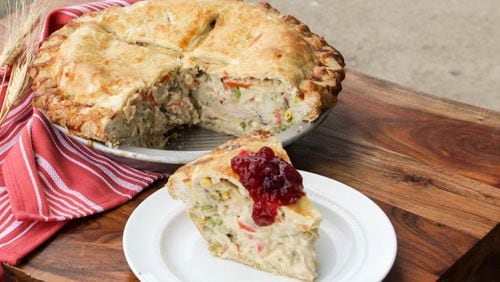 Pie Bar’s Post-Thanksgiving Turkey Pot Pie provides a great vehicle for those turkey leftovers. CONTRIBUTED BY PIE BAR