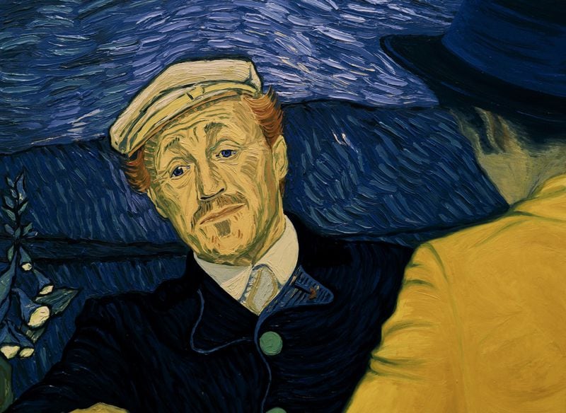Jerome Flynn provides the voice and movements for Dr. Gachet in ”Loving Vincent,” an all-painted animated film in the style of Vincent Van Gogh. 