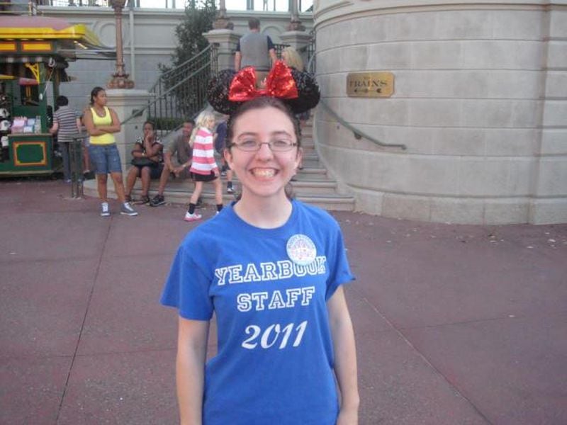 One of Olivia King’s most memorable birthdays was her 18th, celebrated at Disney World in Orlando. (Courtesy of Olivia King)