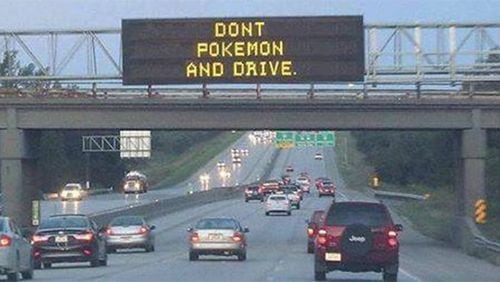 Safety experts say texting while driving is six times more dangerous than driving under the influence, and playing “Pokemon Go” while driving is probably just as bad. CONTRIBUTED BY ANTONIO CALARCO
