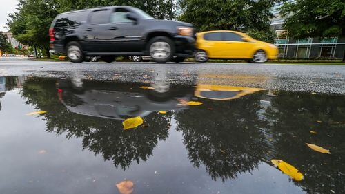 There’s a chance of rain all weekend in Gwinnett County. JOHN SPINK / JSPINK@AJC.COM