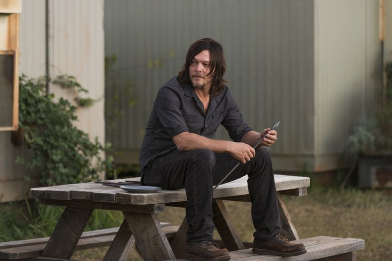  Norman Reedus as Daryl Dixon - The Walking Dead _ Season 7, Episode 14 - Photo Credit: Gene Page/AMC