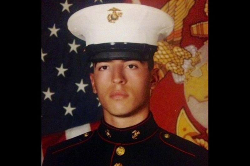 Dan Baldassare, pictured here in a photo from his Facebook page, was a young Marine from New Jersey who died in the Mississippi crash.