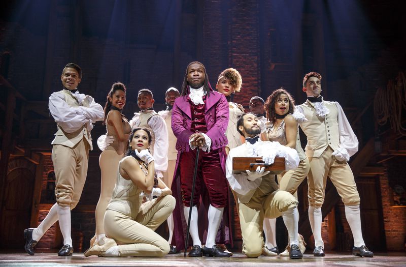  Chris Lee grew up in Atlanta. He portrays the Marquis de Lafayette and Thomas Jefferson in the national tour of "Hamilton." Photo: Joan Marcus