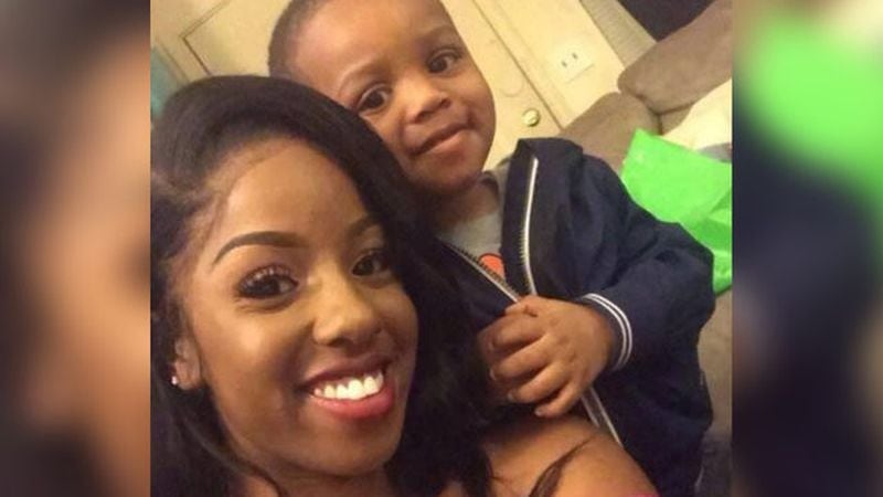 Auriel Callaway’s son was unharmed during the shooting. Her unborn child did not survive.