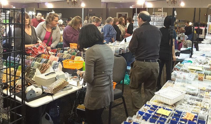 Get crafting this weekend after a visit to the American Bead Show in Cobb.
