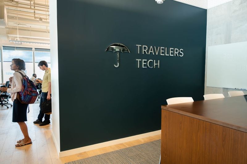 Travelers Cos. opened a new innovation hub at Technology Square's Coda building on May 1, 2024.