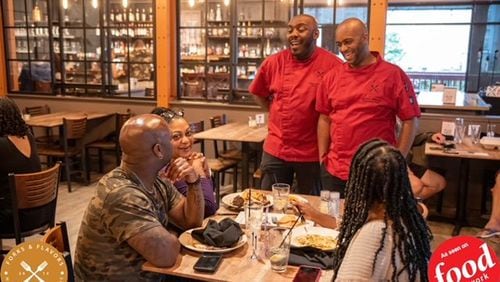 Married couple David Wilmott and Darnell Morgan, co-owners of the successful Kennesaw, GA restaurant “Forks & Flavors,” stepped onto the national stage during their television debut on “Restaurant Impossible” on the Food Network.