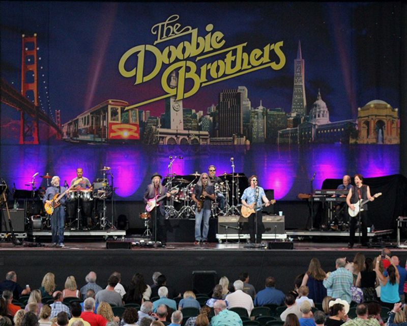  The Doobie Brothers rocked a 15-song set list. Photo: Melissa Ruggieri/AJC