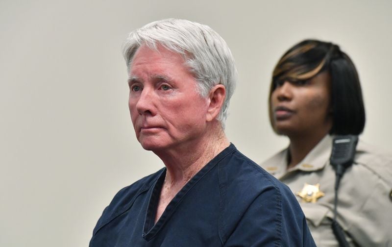Claud “Tex” McIver appeared in court Thursday following his arrest on involuntary manslaughter and reckless conduct charges. HYOSUB SHIN / HSHIN@AJC.COM