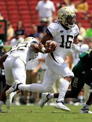 Photos: Georgia Tech is tested by South Florida