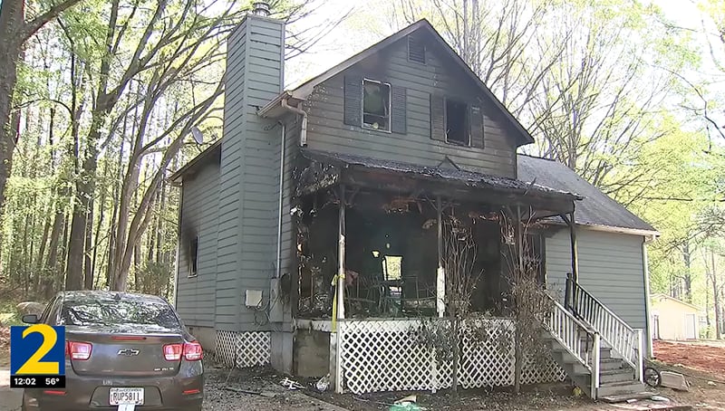 A girl was killed in a house fire in Spalding County on Saturday, officials said. 