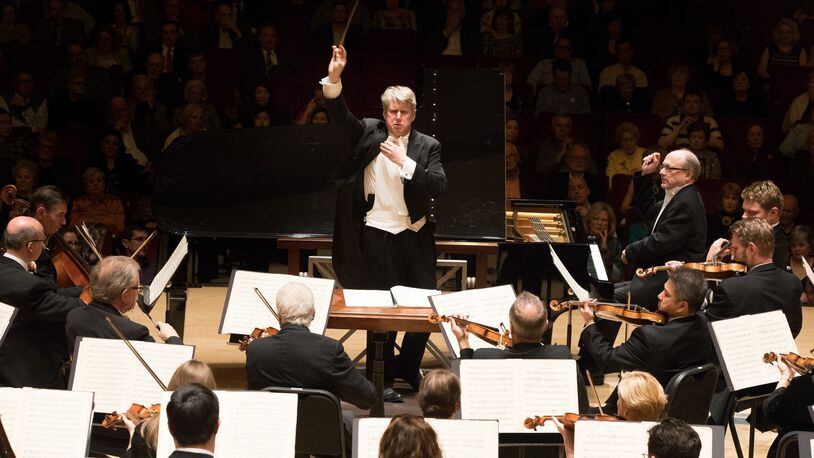Guest conductor Michael Stern leads the Atlanta Symphony Orchestra and guest artist Marc-Andre Hamelin in Medtner’s Piano Concerto No. 2. The concert also included Tchaikovsky’s Symphony No. 4. CONTRIBUTED BY JEFF ROFFMAN
