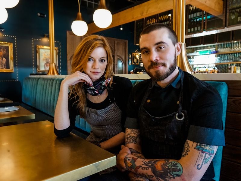 Babs and Chuck Woods are the owners of Falling Rabbit restaurant in downtown Duluth. (Courtesy of Jamie Hester)