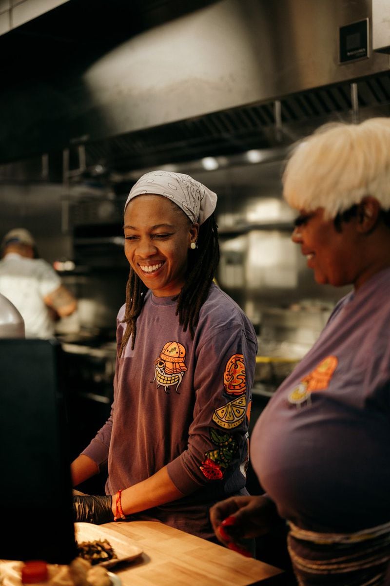 Good Hot Fish owner Ashleigh Shanti was nominated for a James Beard Award during her tenure as executive chef at Asheville’s Benne on Eagle. Courtesy of Good Hot Fish/Tia Nichole. 
